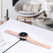 Newpole Samsung Galaxy Watch 3/4 Active 1/2/3/4 Serisi Için Manyetik Kablosuz Şarj Aleti Leaf ve  Taşınabilir Watch Şarj Standı 1 Metre Watch Şarj Aleti