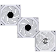 LIAN LI UNI FAN SL INFINITY 120-3 BEYAZ KASA FANI