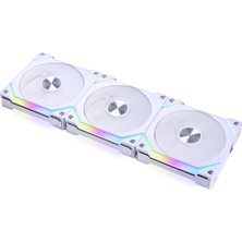 LIAN LI UNI FAN SL120 V2 WHITE 3x120 MM RGB KASA FANI