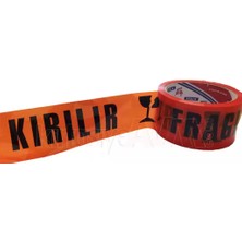 Deniz Bant Dikkat Kırılır Fragile Baskılı Koli Bandı 45 mm x 100 Metre (24 Adet)