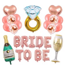 Patladı Gitti Bride To Be Bekarlığa Veda Parti Kutlama Seti