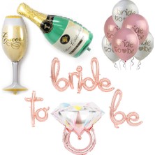 Patladı Gitti Bride To Be Bekarlığa Veda Parti Kutlama Seti