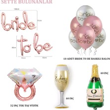Patladı Gitti Bride To Be Bekarlığa Veda Parti Kutlama Seti
