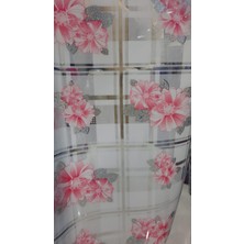 Kırmızı Papatya  Desenli Masa Örtüsü 80 CM X120 CM