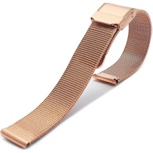 Online Kordon Ince Örgü Paslanmaz Çelik Hasır Saat Kordonu Kayışı