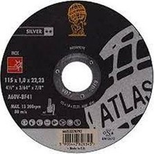 Atlas 115X1.0X22.23 Kesme Taşı (Metal/inox)