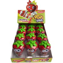 Fenomen Pop Çilek Şeker - Lollipop & Mini Candies (12'li)