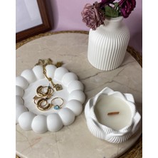Yeyu Candles Bubble Dekoratif Tabak & Lotus Mum