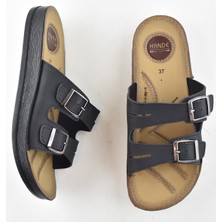 Ispartalılar 0530 Ortopedik Taban Günlük Kadın Terlik Sandalet Esnek Taban