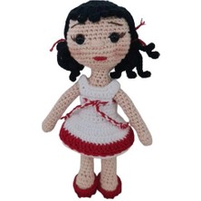 Oyuncak Park Minyatür Ada Bebek Amigurumi Organik Oyuncak