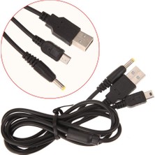 Pop Konsol PSP Şarj ve Data Kablosu 2si 1 Arada PSP USB Kablo Film Müzik Oyun Aktarma
