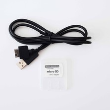 Pop Konsol Ps Vita 1000 Kablo ve SD2VITA Psv Adaptor Ps Vita Fat Kablo SD2VITA Mikro Sd Çevirici Vita USB Kablo