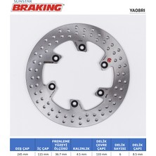 Ebc Ducatı / Yamaha Yuvarlak Arka Fren Diski / Yamaha / Yzf R1 / 1000CC / Arka  / ---