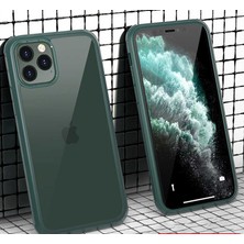 MRC İletişim Apple iPhone 11 Pro Max Kılıf  Dor Silikon Temperli Cam Kapak