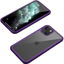 MRC İletişim Apple iPhone 13 Kılıf  Dor Silikon Temperli Cam Kapak