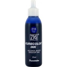 Zig Kurecolor Refill Ink Mürekkep 25ML 316 Menthol Violet