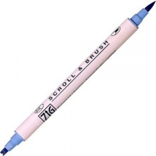 Zig Scroll & Brush Pen Çift Çizgi Kaligrafi Kalemi Splash 301