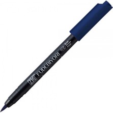 Zig Fudebiyori Brush Pen CBK-55N Deep Blue 35