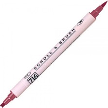 Zig Scroll & Brush Pen Çift Çizgi Kaligrafi Kalemi Spice 208