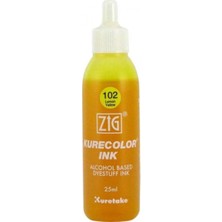 Zig Kurecolor Refill Ink Mürekkep 25ML 102 Lemon Yellow