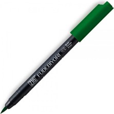 Zig Fudebiyori Brush Pen CBK-55N Green 40