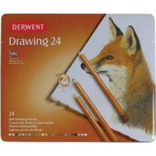 Derwent Drawing Pencil 24'lü Teneke Kutu (Çizim Kalemi)