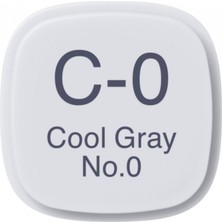 Copic Marker Kalemi C0 Cool Gray No.0