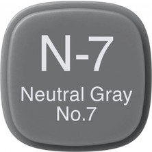 Copic Marker Kalemi N-7 Neutral Gray No.7