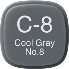 Copic Marker Kalemi C8 Cool Gray No.8