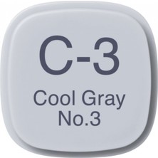 Copic Marker Kalemi C3 Cool Gray No.3