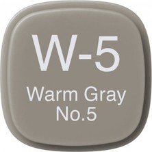 Copic Marker Kalemi W-5 Warm Gray No.5