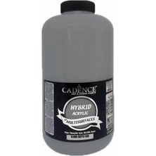 Cadence Yayınları Hybrid Acrylic For Multisurfaces Akrilik Boya 2000ML Koyu Gri 90