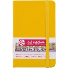 Talens Art Creation Sketch Books Eskiz Defteri 140GR. 9 x 14 Sarı