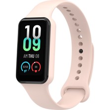 Wowacs Xiaomi Amazfit Band 7 ile Uyumlu Kordon Silikon Esnek Ayarlanabilir Kordon Kayış