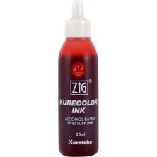 Zig Kurecolor Refill Ink Mürekkep 25ML 217 Cadmium Red