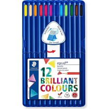 Staedtler 157 SB12 13 Ergosoft Üçgen Kuru Boya 12'li