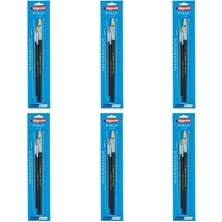 Bigpoint 358F Serisi Düz Kesik Fırça Seti 2-6-10 3'lü Blister 6'lı Set