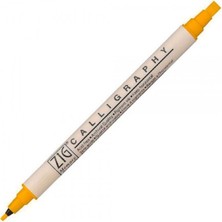 Zig MS-3400 Marker Kaligrafi Kalemi Pure Orange 070