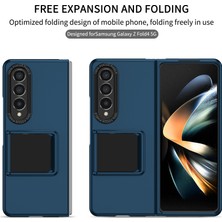 Cool-M Samsung Galaxy Z Fold4 5g Case Anti-Cratch Telefon Kapağı Kickstand ile Sabit Pc Kılıfı (Yurt Dışından)