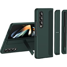 Cool-M Samsung Galaxy Z Fold4 5g Ince Telefon Kılıfı Şok Geçirmez Kalem Tutucusu ile Pc Kickstand Case'e Sahipti (Yurt Dışından)