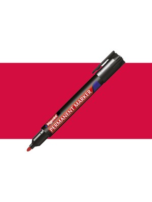 Bigpoint Permanent Marker Kalem Yuvarlak Uç Kırmızı