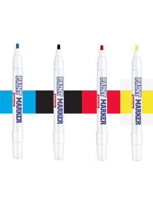Bigpoint Paint Marker Kalem 2-4,9 mm 4'lü Set