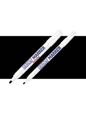 Bigpoint Paint Marker Kalem 2'li Set Siyah
