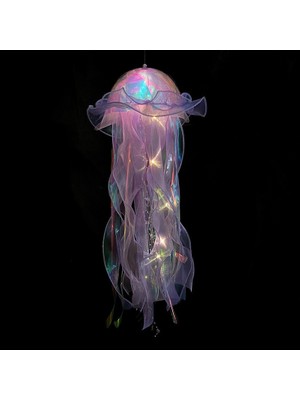 Synope Yeni Denizanası Gece Lambası Işık Fenerler Bahçe Çocuk Odası Ev Dekorasyon Aksesuarı