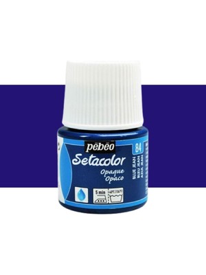 Pebeo Setacolor Opaque Kumaş Boyası (Opak) 45ML Blue Jean 84