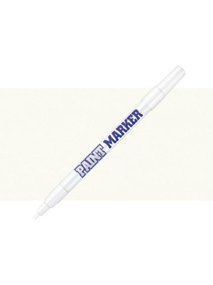 Bigpoint Paint Marker Fine Kalem (1-2mm) Beyaz - White