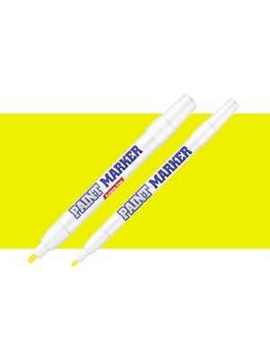 Bigpoint Paint Marker Kalem 2'li Set Sarı