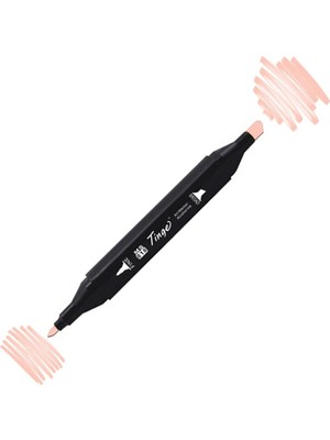 Tinge Twin Çift Uçlu Marker Kalemi R139 Flesh