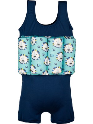 Swim Foam Blue Lion Yüzmeye Yardımci Batmaz Erkek Çocuk Mayosu