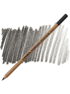 Lyra Rembrandt Polycolor Prof. Kuru Boya Kalemi Dark Grey Warm 198